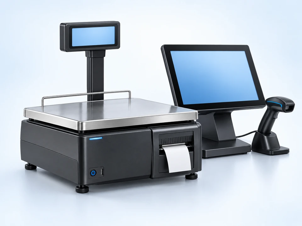 Label Weighing Scales — illustrative hardware catalog image