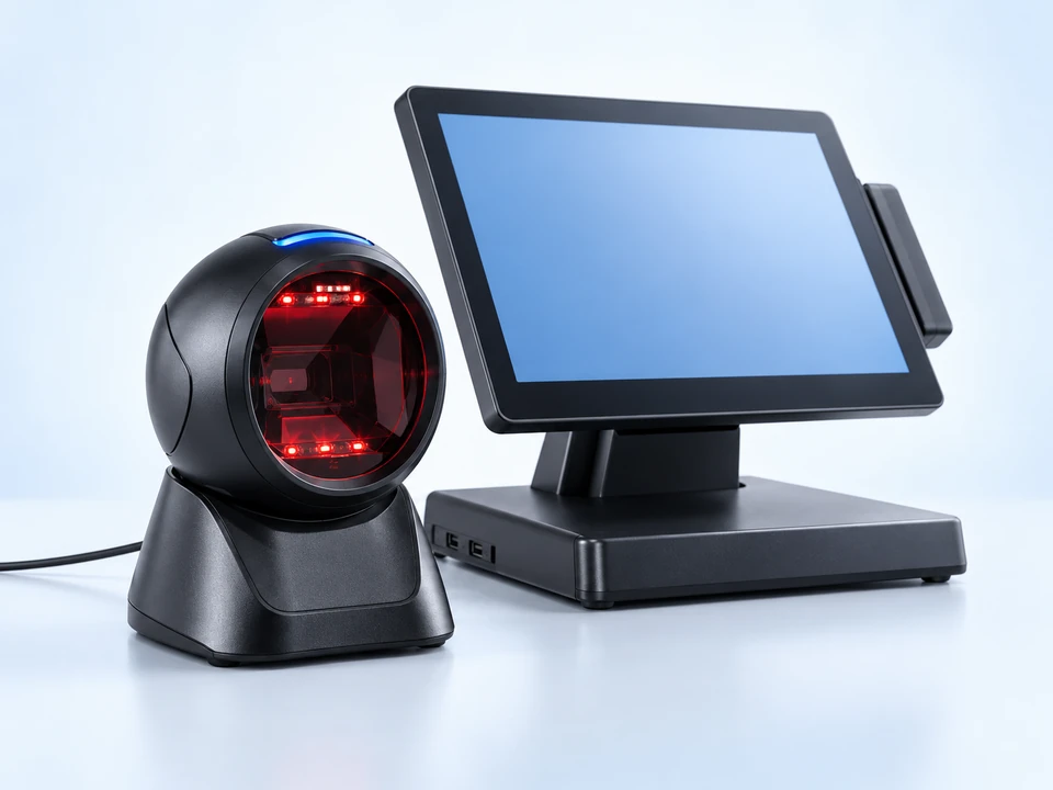 Omnidirectional Barcode Scanners — illustrative hardware catalog image