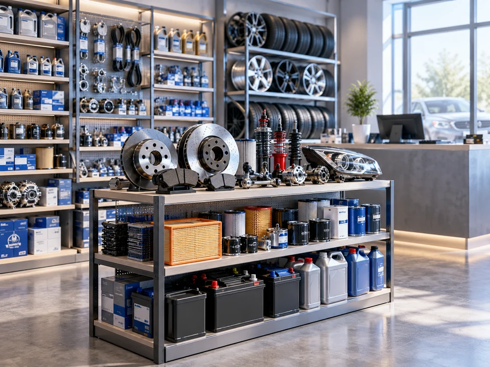 Auto Parts Stores business environment — iPOS industry illustration