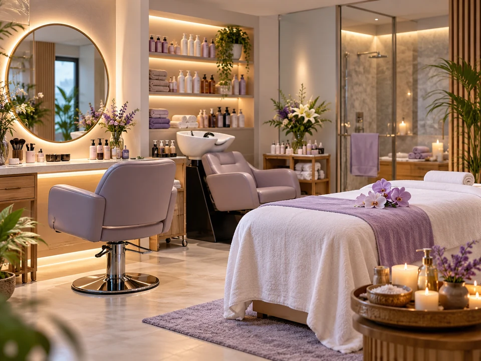 Beauty Parlors & Spas business environment — iPOS industry illustration