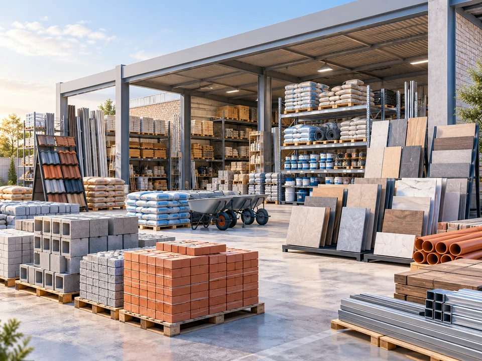 Construction Material Stores business environment — iPOS industry illustration