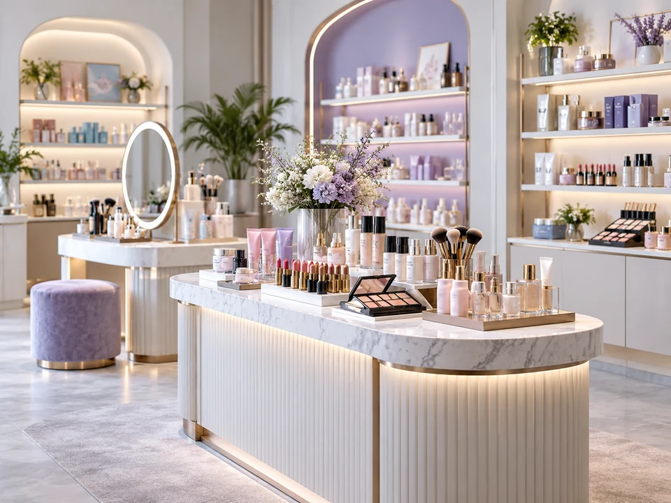 Cosmetics Stores business environment — iPOS industry illustration