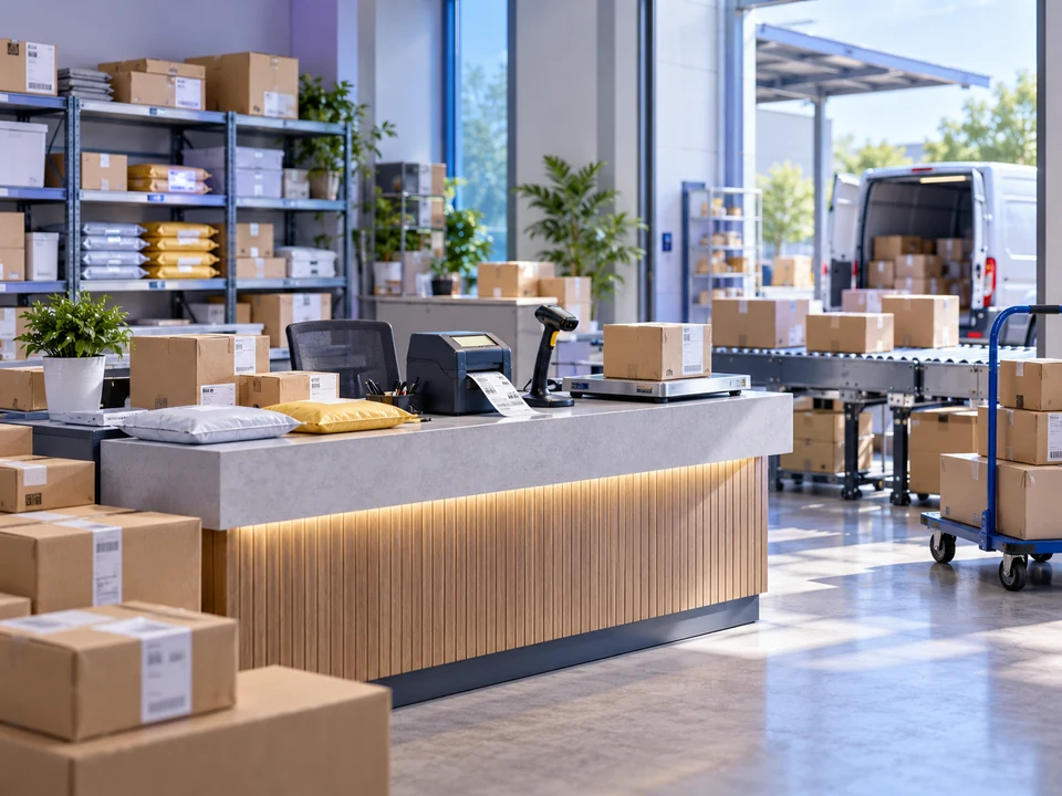 Courier & Cargo Offices business environment — iPOS industry illustration