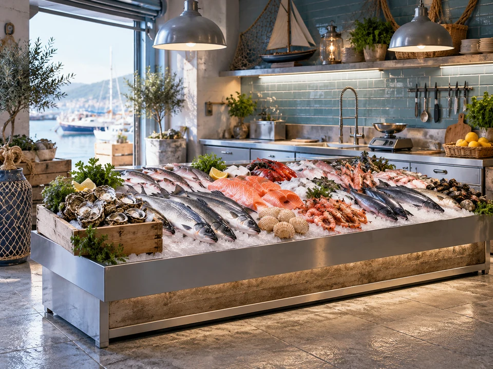 Fish Shops business environment — iPOS industry illustration
