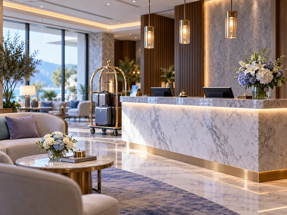 Hotels business environment — iPOS industry illustration