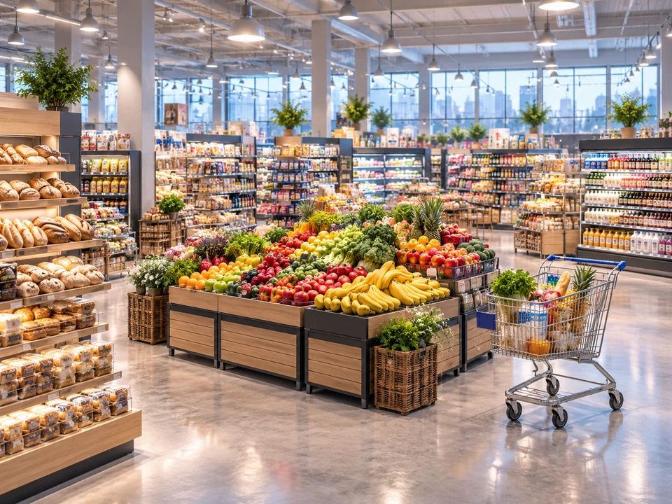 Hypermarkets business environment — iPOS industry illustration