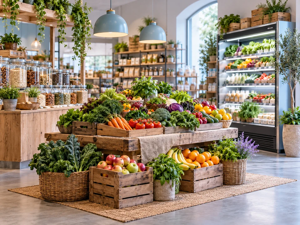 Organic Food Stores business environment — iPOS industry illustration