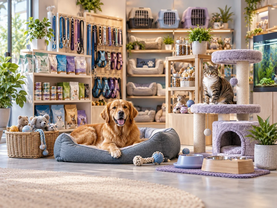 Pet Shops business environment — iPOS industry illustration