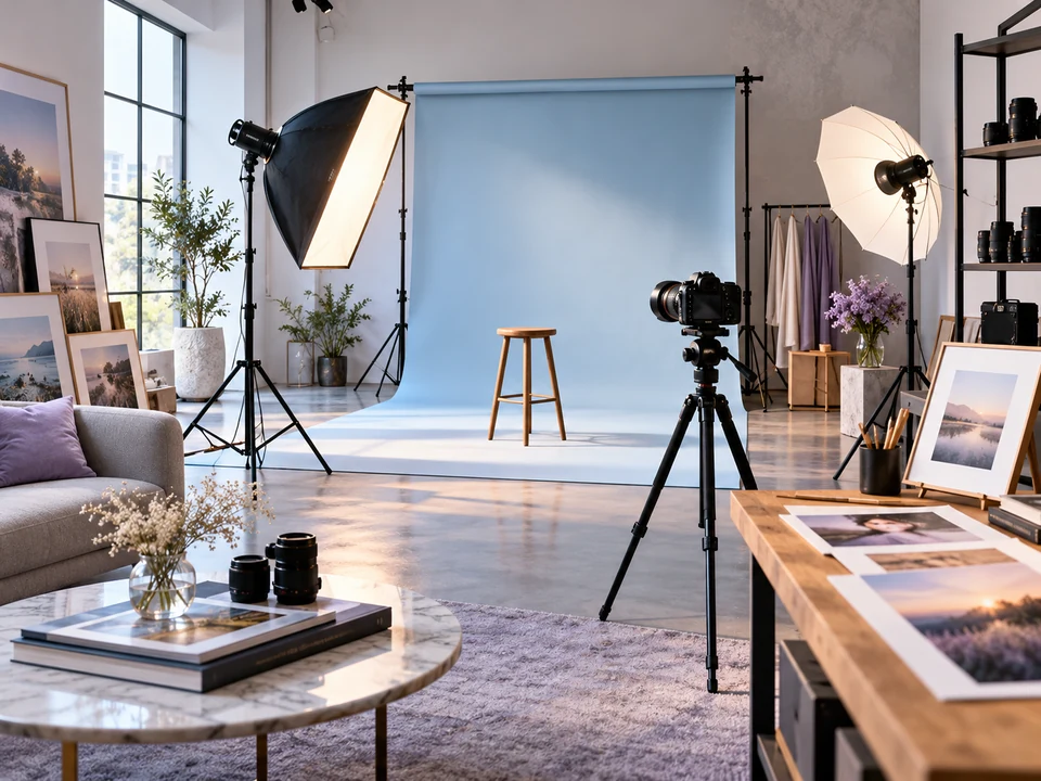 Photo Studios business environment — iPOS industry illustration