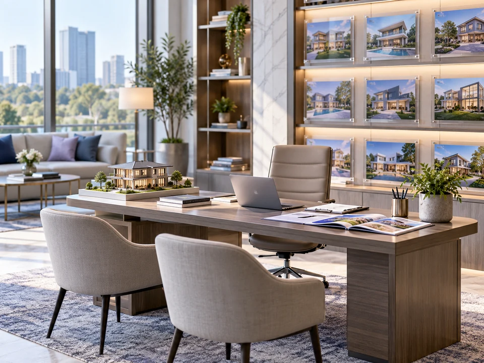 Real Estate Offices business environment — iPOS industry illustration