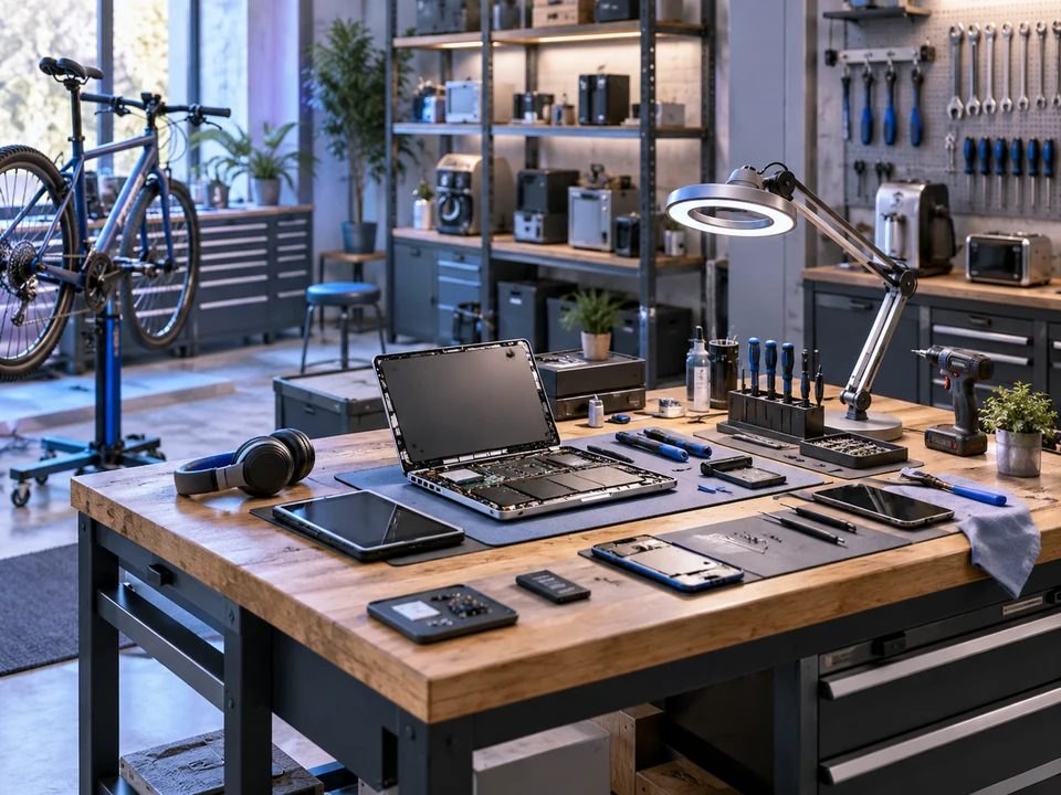 Repair Shops business environment — iPOS industry illustration