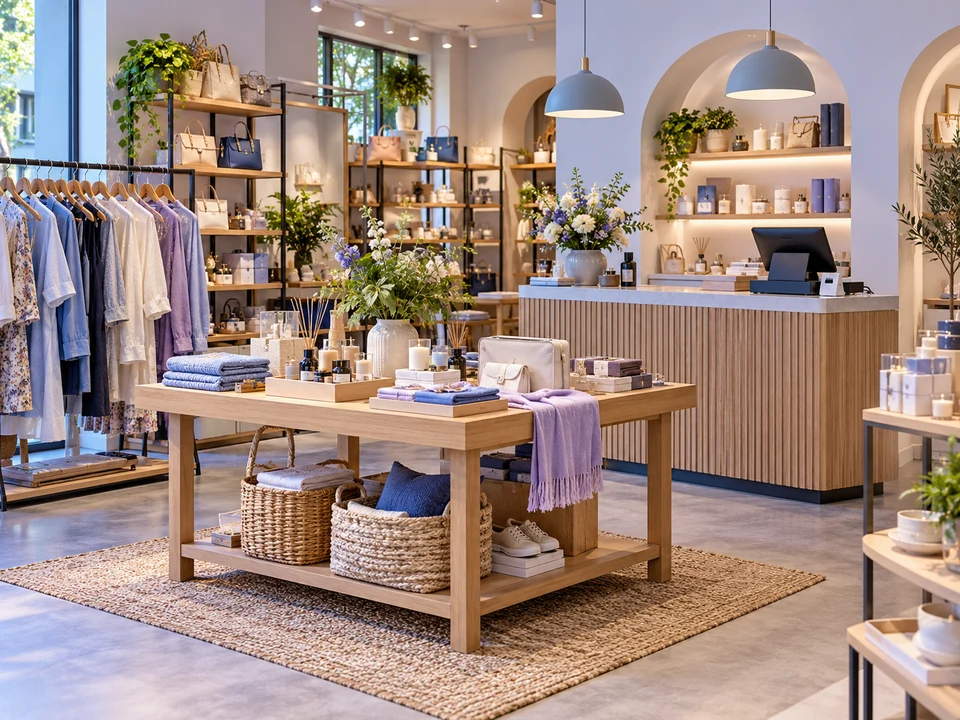 Retail Shops business environment — iPOS industry illustration