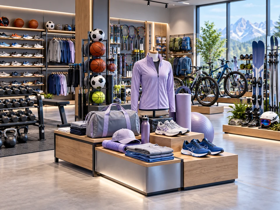 Sports Goods Stores business environment — iPOS industry illustration