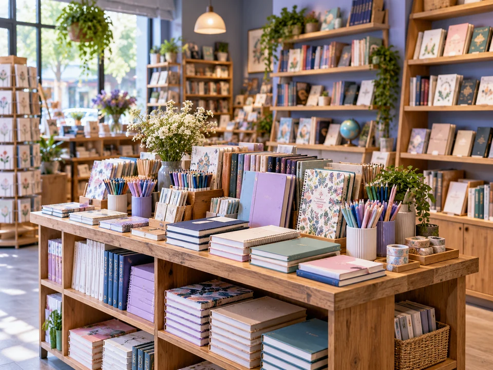 Stationery & Book Shops business environment — iPOS industry illustration