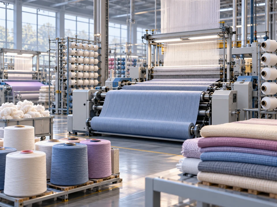 Textile Mills business environment — iPOS industry illustration