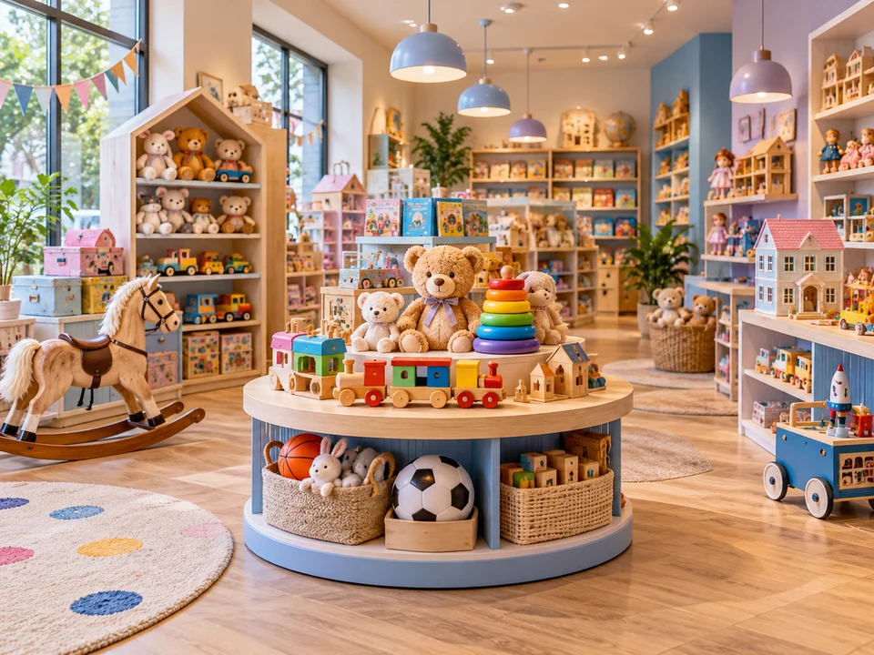 Toy Shops business environment — iPOS industry illustration