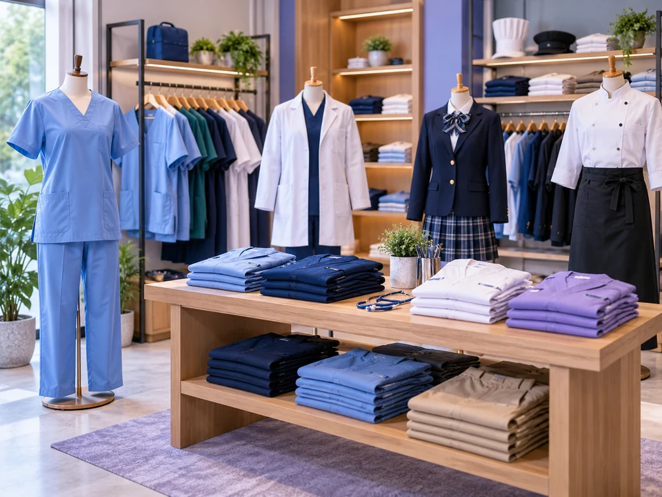 Uniform Shops business environment — iPOS industry illustration
